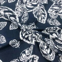 Large Leaves Linen Viscose Fabric for Summer Dressmaking -Pound Fabrics Sale Store image 976347d1 856a 439a ae0f 34262dc91e01