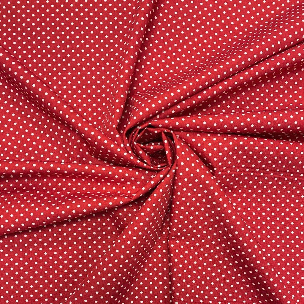 Rose & Hubble Polka Dot 3mm Cotton Poplin Fabric 5 Rose & Hubble Polka Dot 3mm Cotton Poplin Fabric - Image 5
