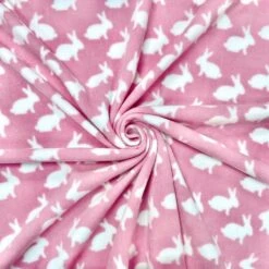 White Easter Bunny Anti-Pill Polar Fleece - Premium 275gsm Soft Sewing Fabric 8 White Easter Bunny Anti-Pill Polar Fleece - Premium 275gsm Soft Sewing Fabric -Pound Fabrics Sale Store image a8e2d835 63e6 43d1 ac13 39ed629acea8