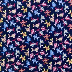 Multicoloured Fish Rose & Hubble Cotton Poplin Fabric -Pound Fabrics Sale Store image aa4007b9 949b 4135 a183 67dad53275a0
