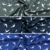 Rose & Hubble White Swallows Cotton Poplin Fabric -Pound Fabrics Sale Store image aa7fe055 c8d4 4b00 9d49 cbde7d084790