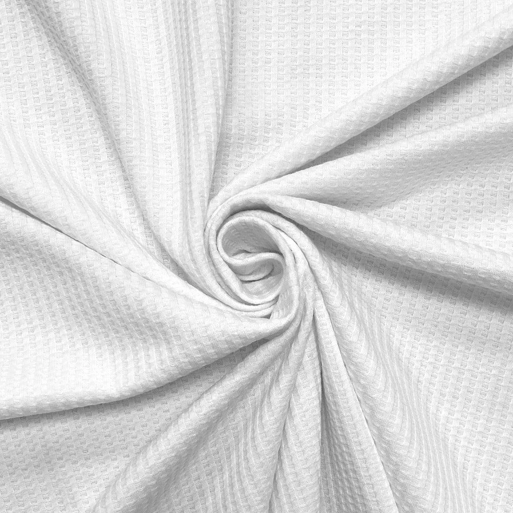 Soft Waffle Knit Jersey Fabric - Oeko-Tex Certified Stretch Cotton 4 Soft Waffle Knit Jersey Fabric - Oeko-Tex Certified Stretch Cotton - Image 4