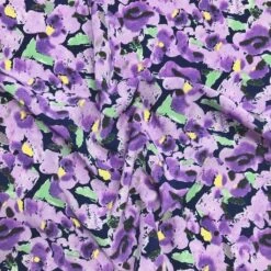 Abstract Floral Print on Black Polyester Crepe Fabric - Premium Dressmaking Material 7 Abstract Floral Print on Black Polyester Crepe Fabric - Premium Dressmaking Material -Pound Fabrics Sale Store image aea61c90 9bd8 4e0c a077 d5e9aeb6af34