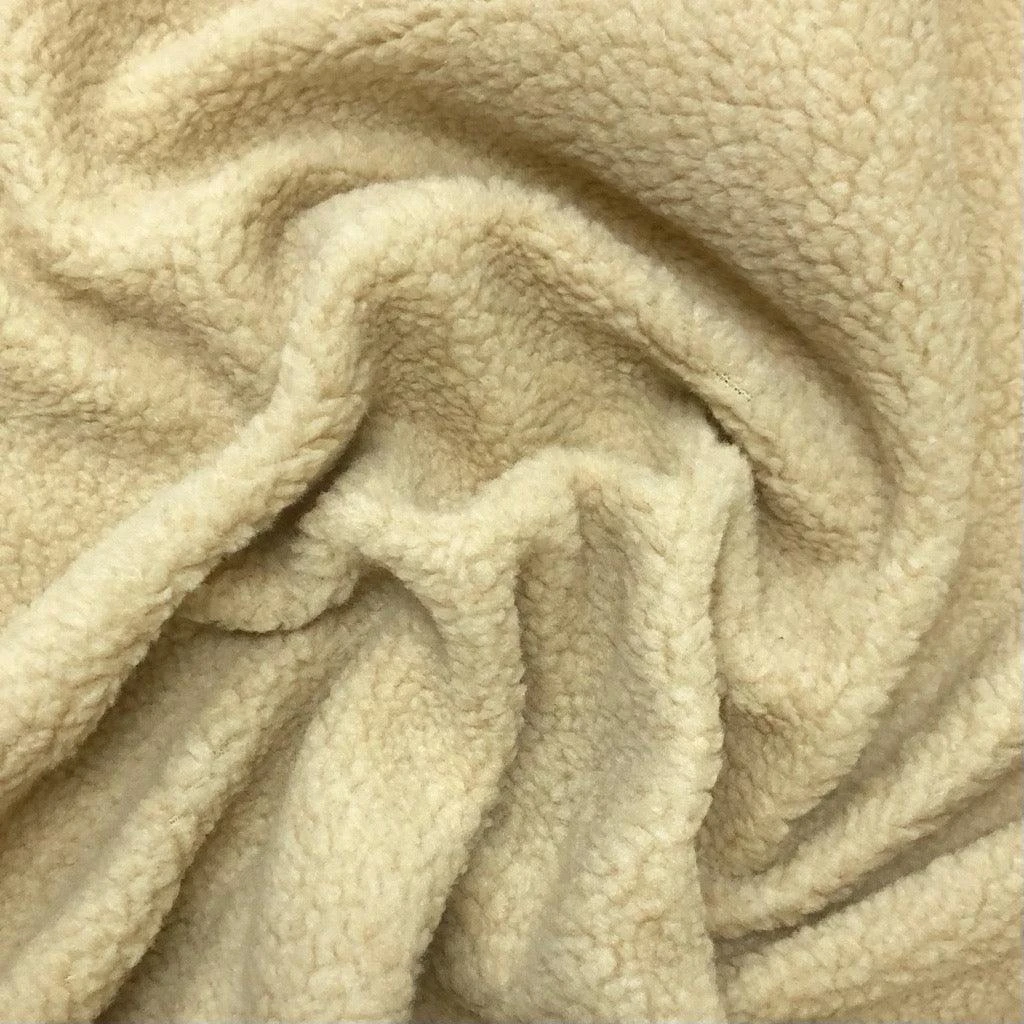 Sherpa Faux Fur Fabric - Soft Sheepskin Style Fleece for Sewing 12 Sherpa Faux Fur Fabric - Soft Sheepskin Style Fleece for Sewing - Image 12