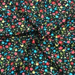Rose & Hubble Colourful Mini Flowers Cotton Poplin Fabric -Pound Fabrics Sale Store image bd53caf5 6b87 49f5 9bb3 af4b8f39cd40