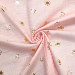 Gold Metallic Sunshine Double Gauze - Breathable 100% Cotton Fabric -Pound Fabrics Sale Store image bf008aeb 6438 497d 9fee 6a50f2f3050e