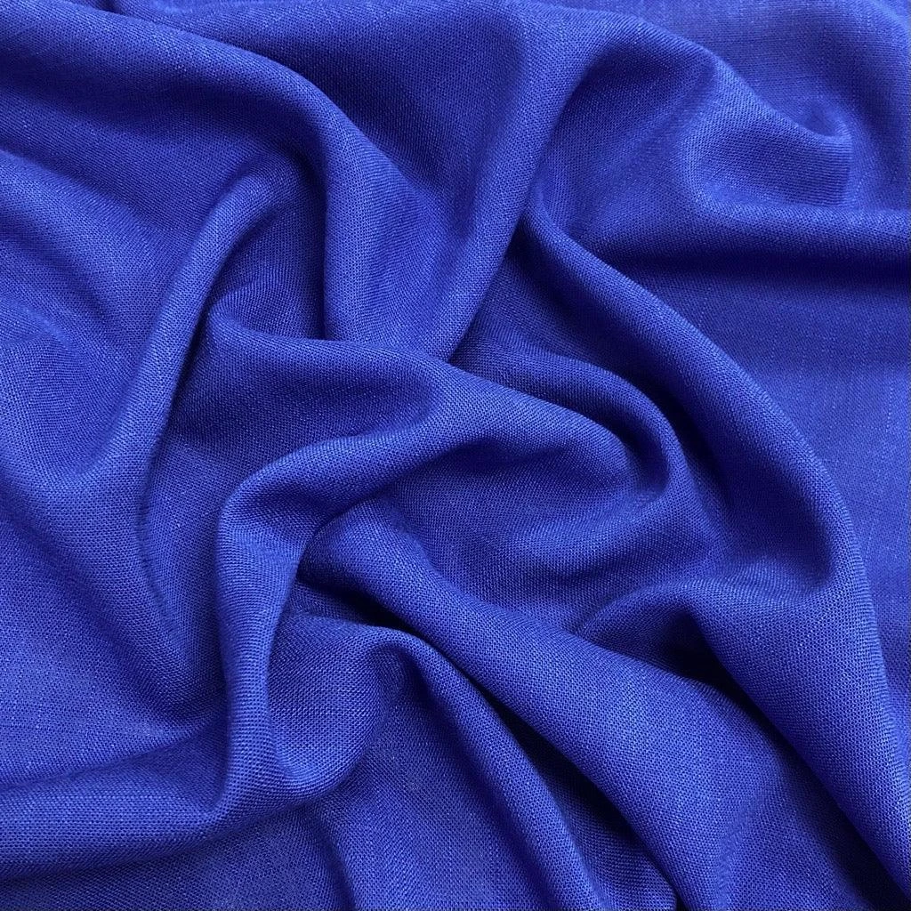 Linen Look Viscose Fabric - 155cm Wide Soft Drape Dressmaking Material 13 Linen Look Viscose Fabric - 155cm Wide Soft Drape Dressmaking Material - Image 13
