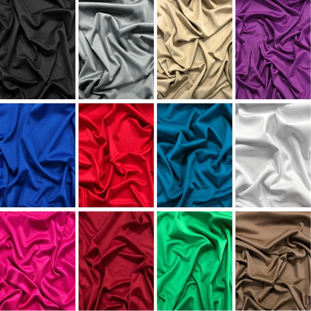 Premium Plain Scuba Fabric - Heavyweight 4-Way Stretch Double Knit 1 Premium Plain Scuba Fabric - Heavyweight 4-Way Stretch Double Knit