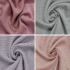 Zig Zag Dogtooth Suiting Fabric - Premium 58" Polyester Apparel Material