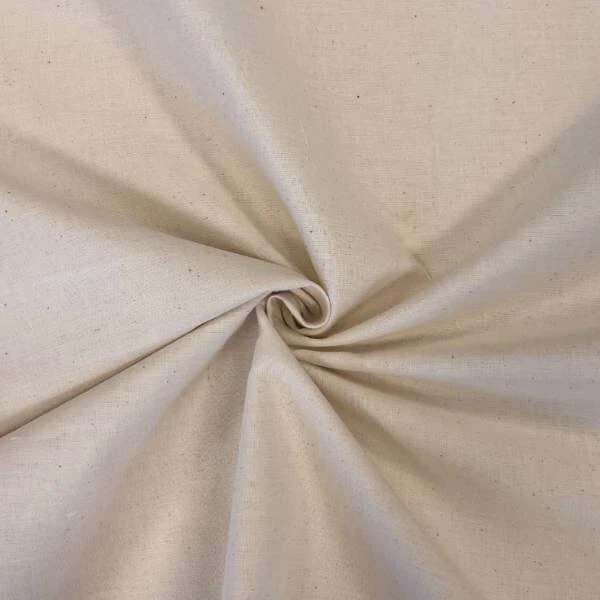 25 Metre Full Bolt 100% Natural Cotton Calico Fabric - Oeko-Tex Certified 1 25 Metre Full Bolt 100% Natural Cotton Calico Fabric - Oeko-Tex Certified