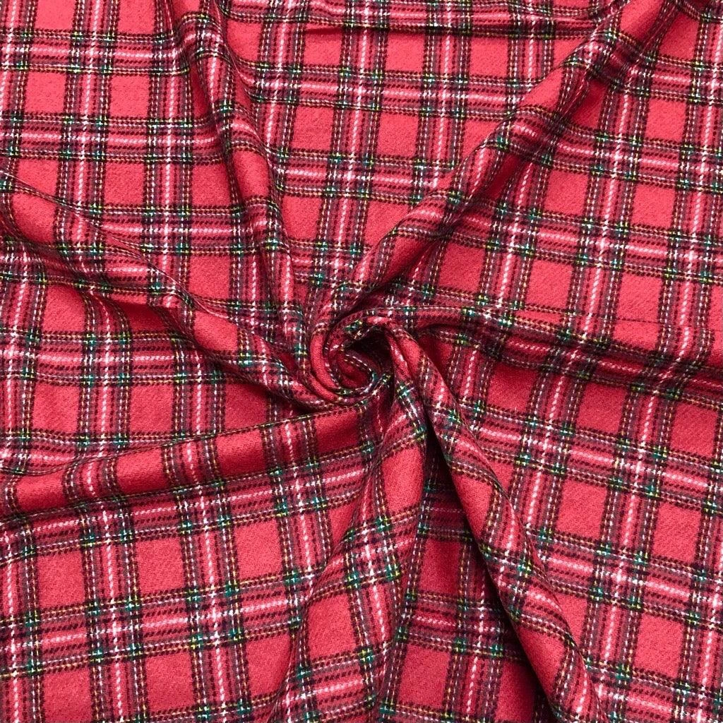 John Louden Tartan Wool Blend Fabric - Premium Plaid for Tailoring 5 John Louden Tartan Wool Blend Fabric - Premium Plaid for Tailoring - Image 5