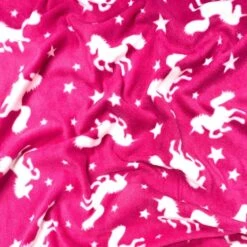 Premium Stars & Unicorns Anti Pill Polar Fleece Fabric -Pound Fabrics Sale Store image e69cf50e 23dd 41ba 9e58 682b715ab33b