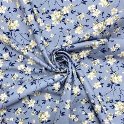 Rose & Hubble Floral Branch Cotton Poplin Fabric 7 Rose & Hubble Floral Branch Cotton Poplin Fabric -Pound Fabrics Sale Store image ff140808 d7a5 4cf5 b0d3 4ac6e56d498c